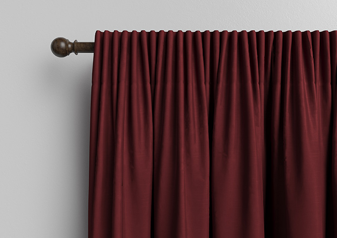 Kyoto Faux Silk, Holly - Made to Measure Curtains - Image 10